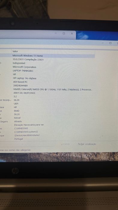 HP 14s-dq0xxx como novo