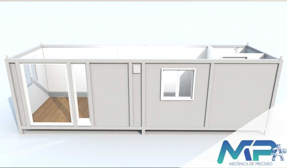 Pré-fabricado, casas modulares, escritórios