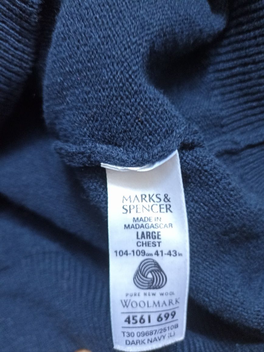 Wool 100% extrafine lambswool sweter rozmiar L na szycie