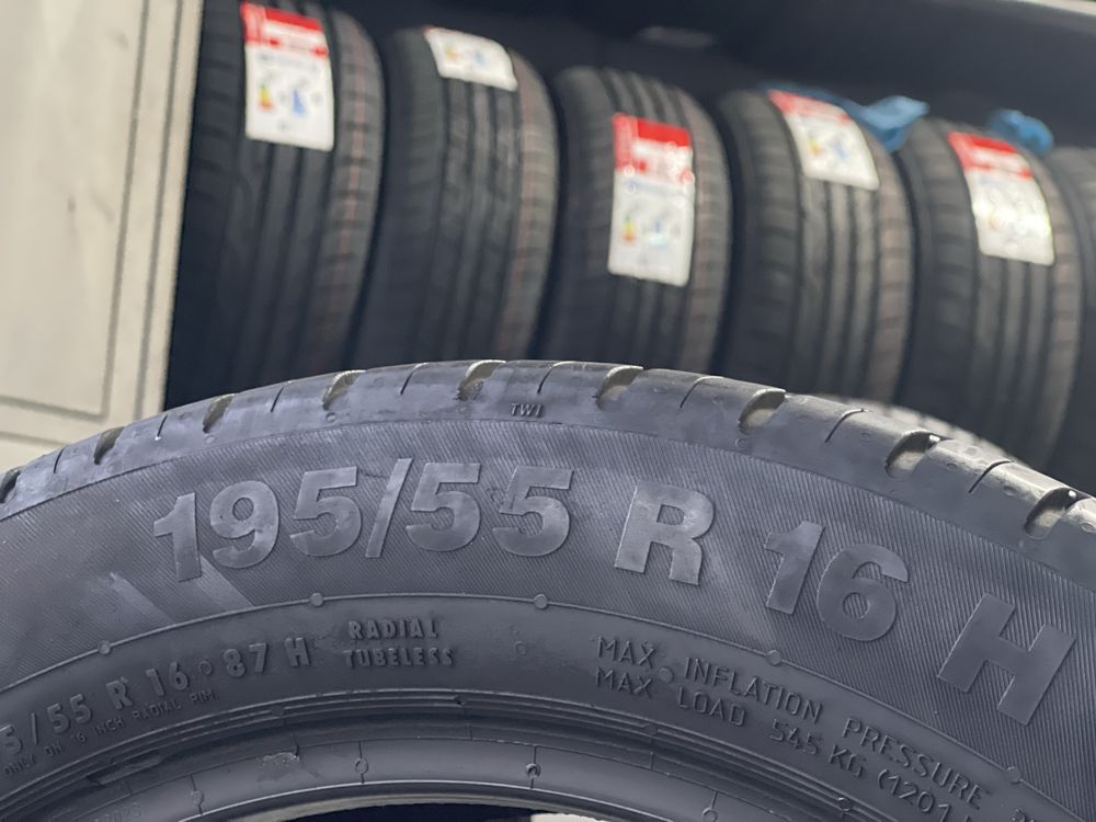 Pneus 195-55r16 Continental como novos