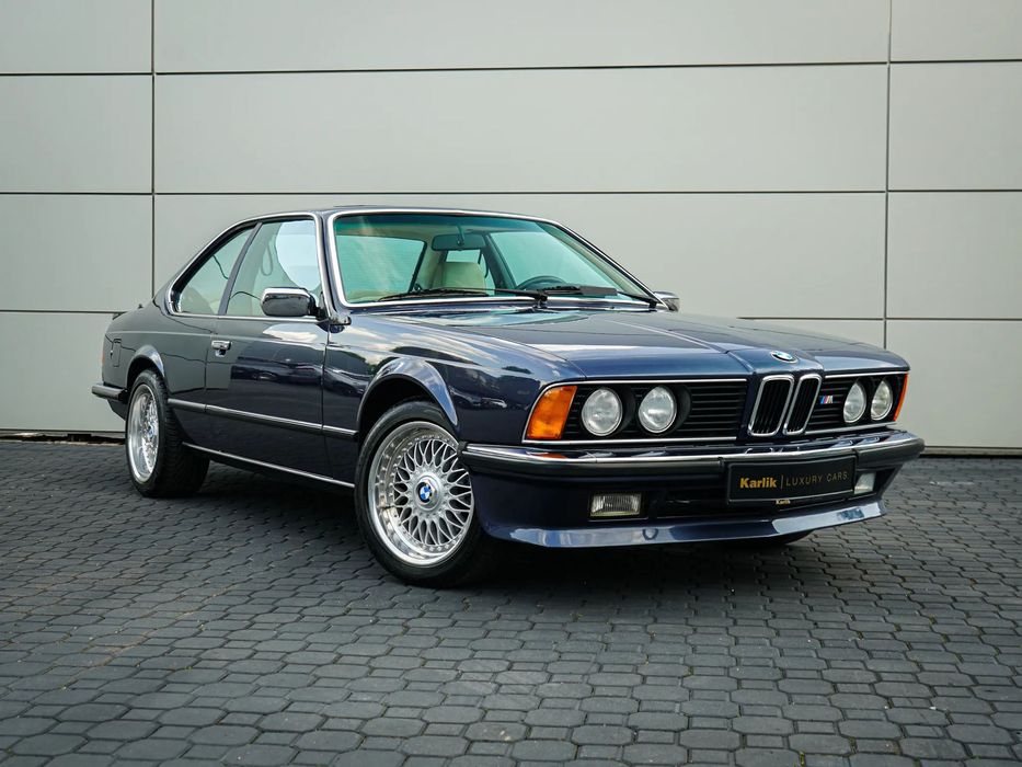 BMW Seria 6 635 CSi / 1986 r. / bezwypadkowy / bardzo dobry stan