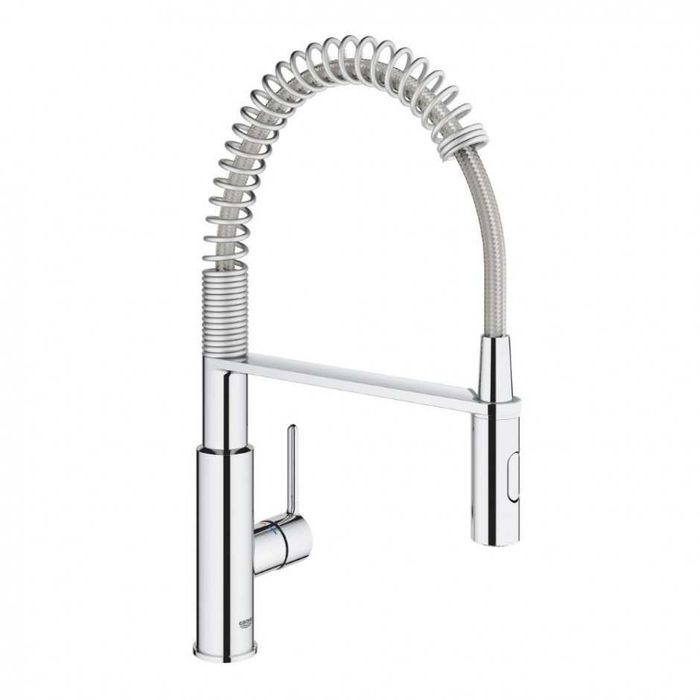 Grohe Get - Bateria zlewozmywakowa z elastycznym ramieniem