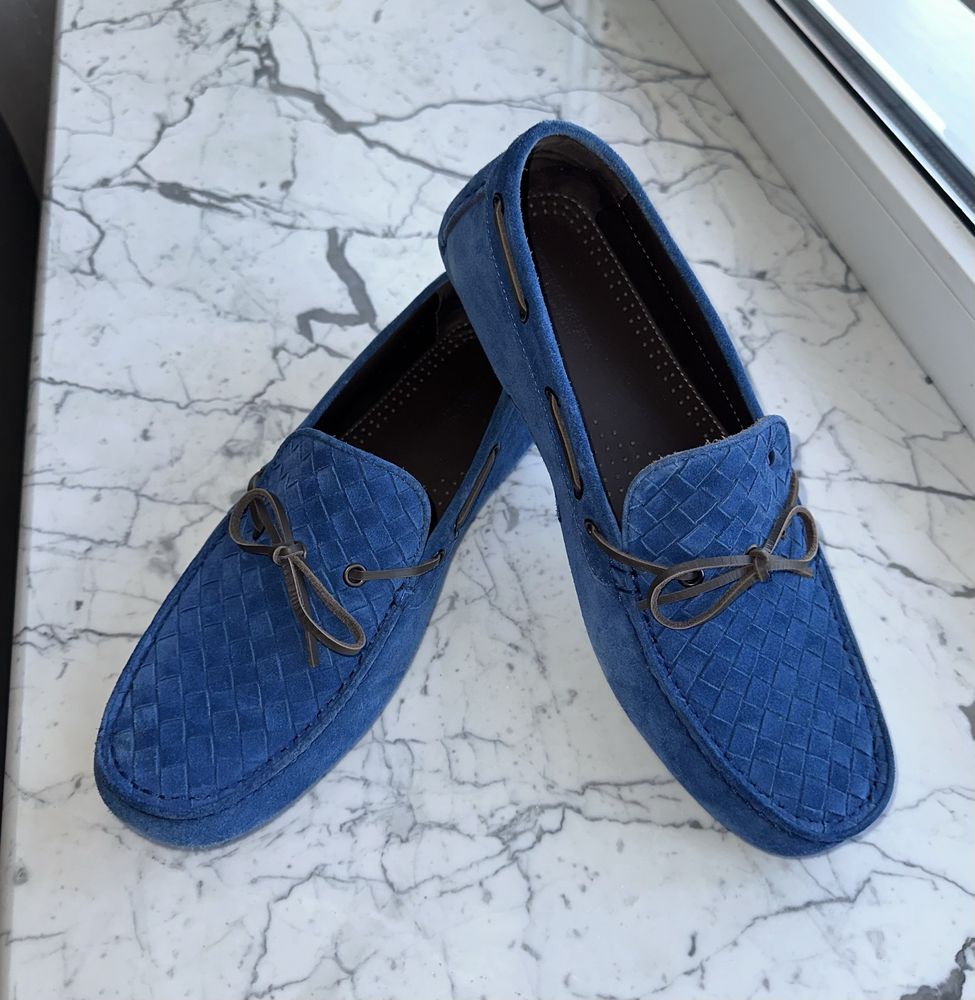 Мокасины из замши Bottega Veneta