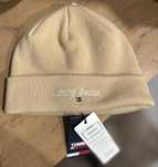 Czapka zimowa Tommy Hilfiger Beanie Beżowa Nude