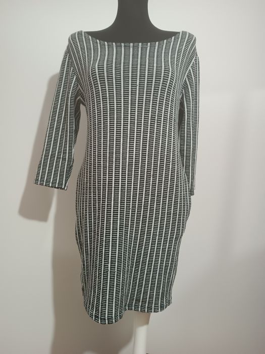 Jesienna sukienka Made in Italy używana rozmiar 38/40