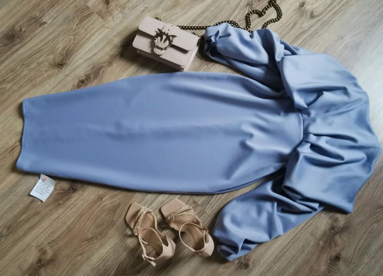 Asos piękna midi hiszpanka seksowna 40 L andrzejki sylwester nowa