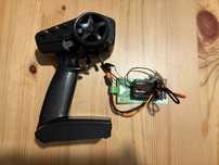 Comando RC Spektrum DX3 e ESC/recetor