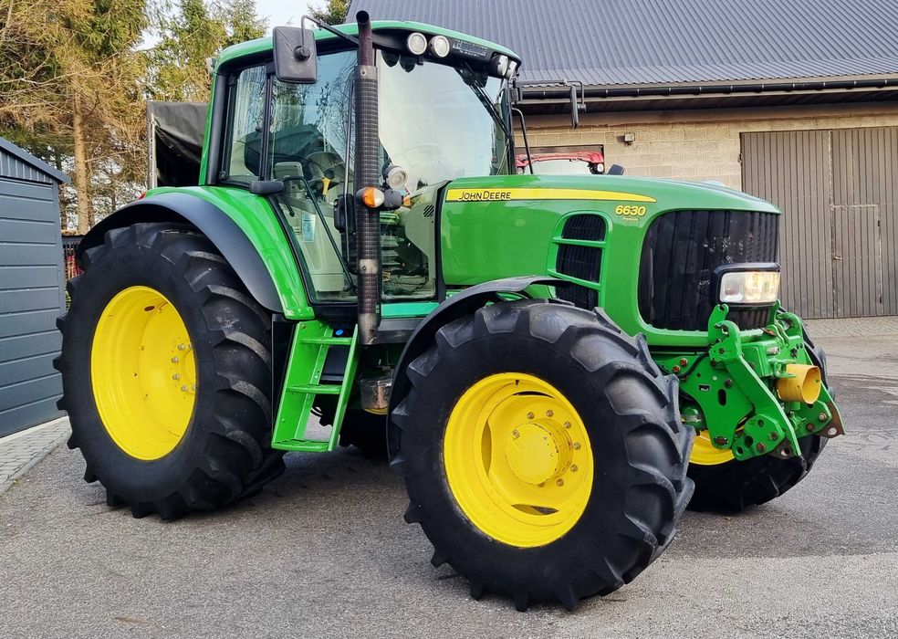 JOHN DEERE 6630 PREMIUM 150 Ps Tuz. Wom. Miękka oś,PQ A.Quad,ORYGINAŁ