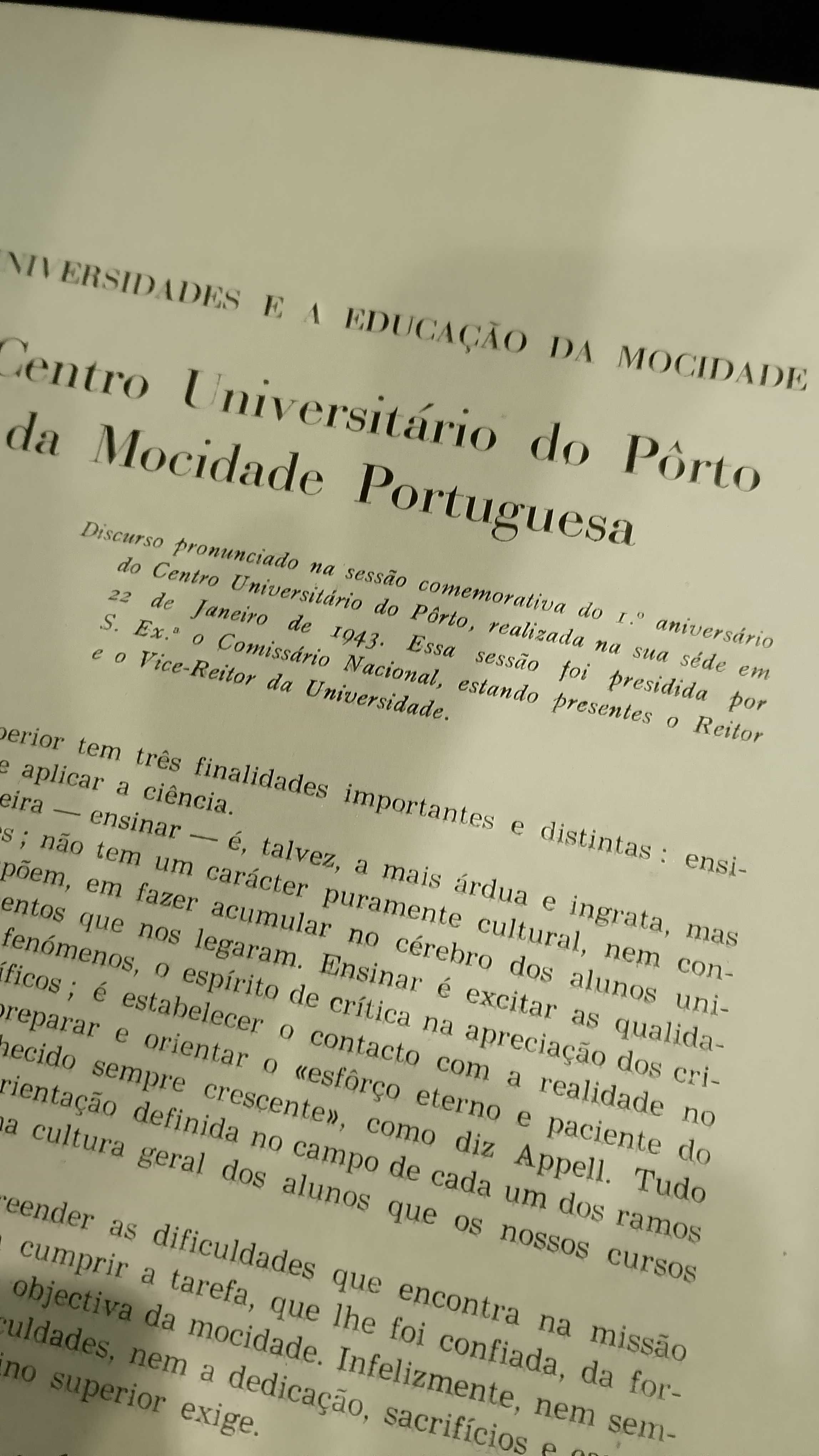 As Universidades e a Educação da Mocidade 1945