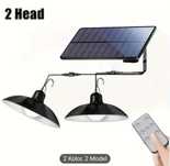 Lampa solarna 2 klosze