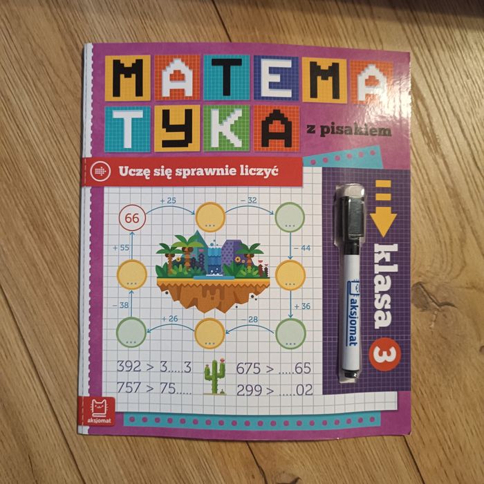 Matematyka z pisakiem klasa 3 książka dla dzieci