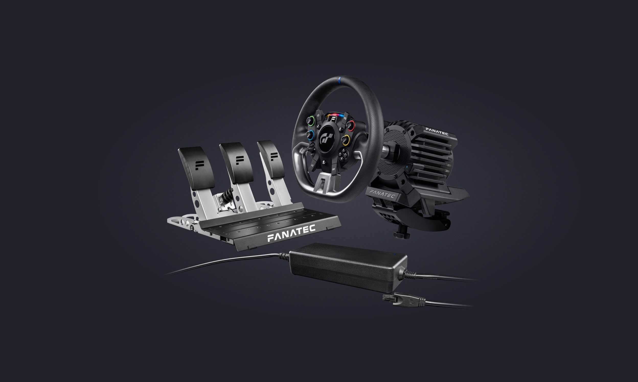 Fanatec Bundle Premium GT DD PRO+Boost kit 180(8nm)+Pedais LC [NOVO]