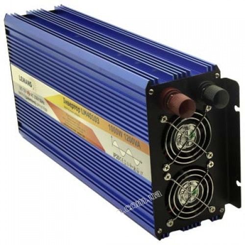 Інвертор 1 квт(чиста синусоїда)+ вбудований зарядний пристрій на 20A