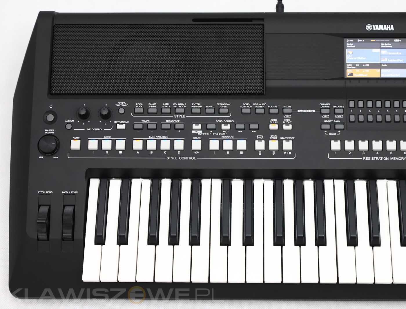 YAMAHA PSR-SX600 + 5 packów i style / NOWY / zostaw stary