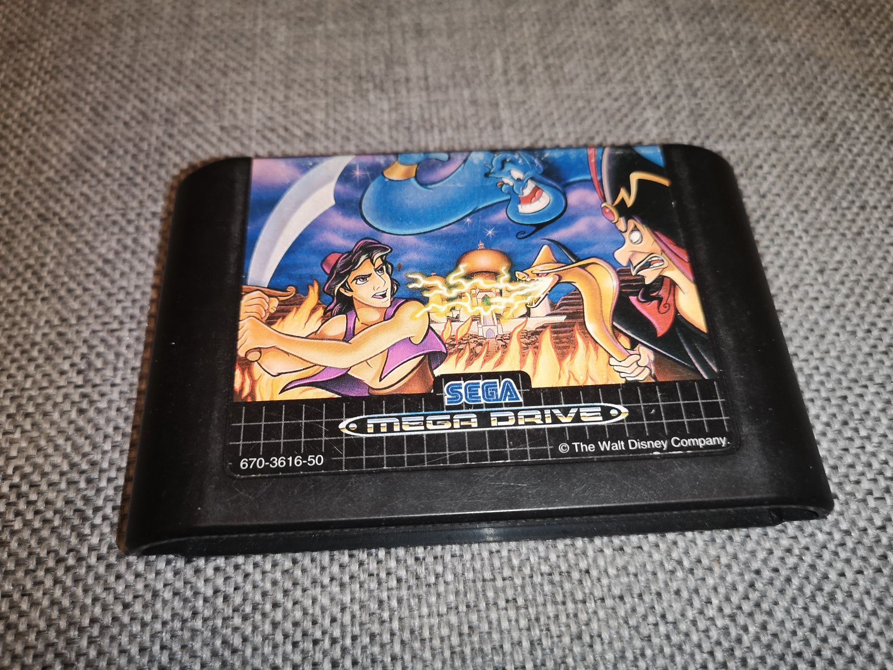 Aladdin SEGA MEGA DRIVE gra (oryginał testowany) sklep Ursus
