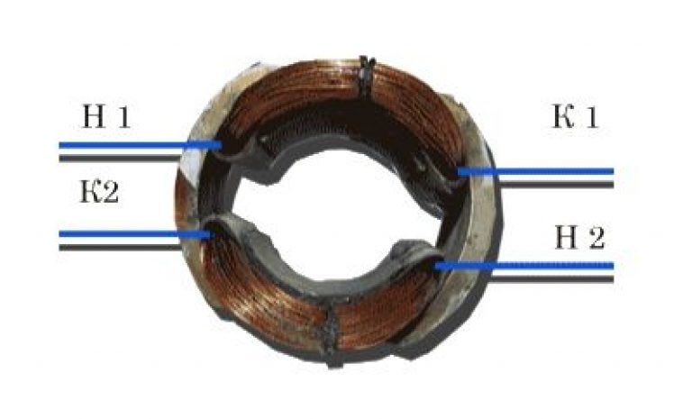 Перемотка якоря статора ручного электроинструмента 220V