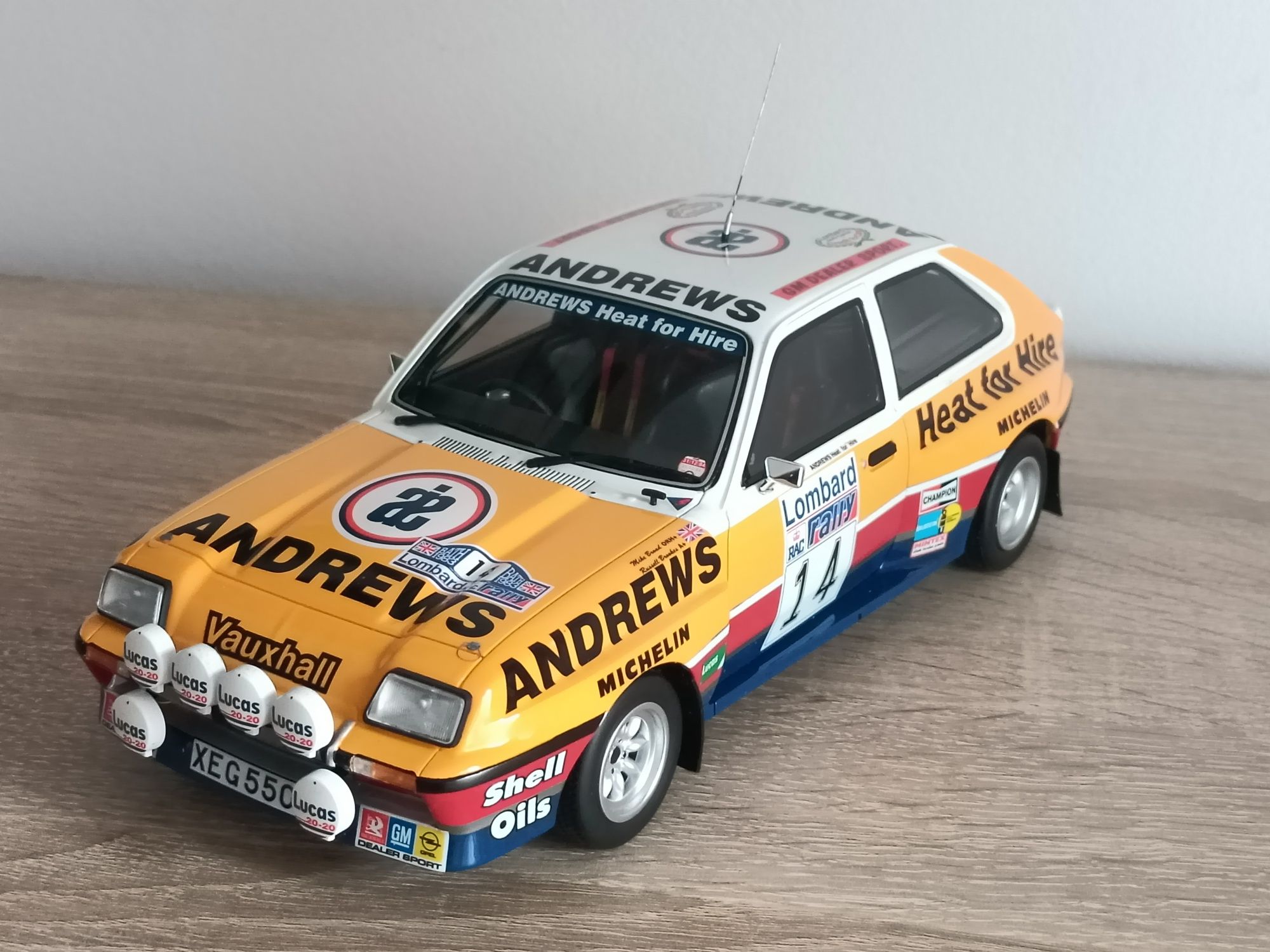 Vauxhall chevette gr.B rally otto 1.18