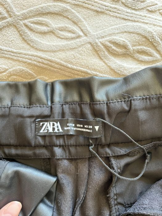 Шкіряні шорти Zara