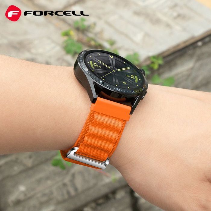 Forcell Pasek Galaxy Watch FS05 20 mm pomarańczowy