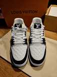 Buty Louis Vuitton LV Trainer #54 biało czarnee 
#54 Black White