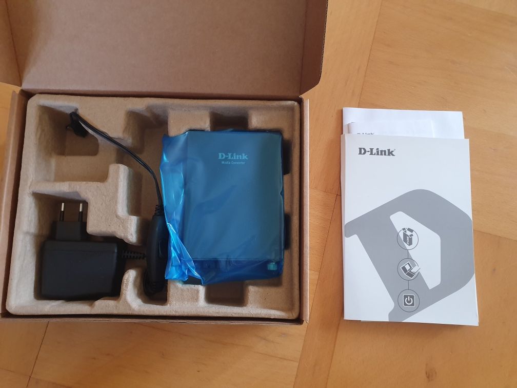 Konwerter światłowodowy D-Link DMC-300SC NOWY