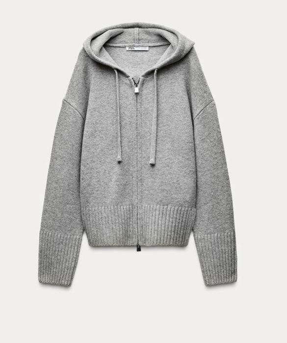 Худи женское вязаное Zara