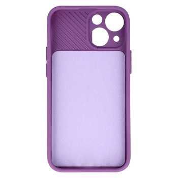 Camshield Soft do Iphone 14 Plus Fioletowy