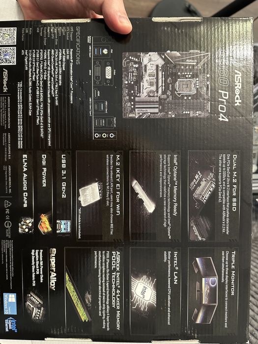 ASRock B360 Pro4 + i3-9100F
