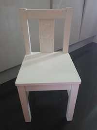 Krzeselko ikea białe dla dziecka