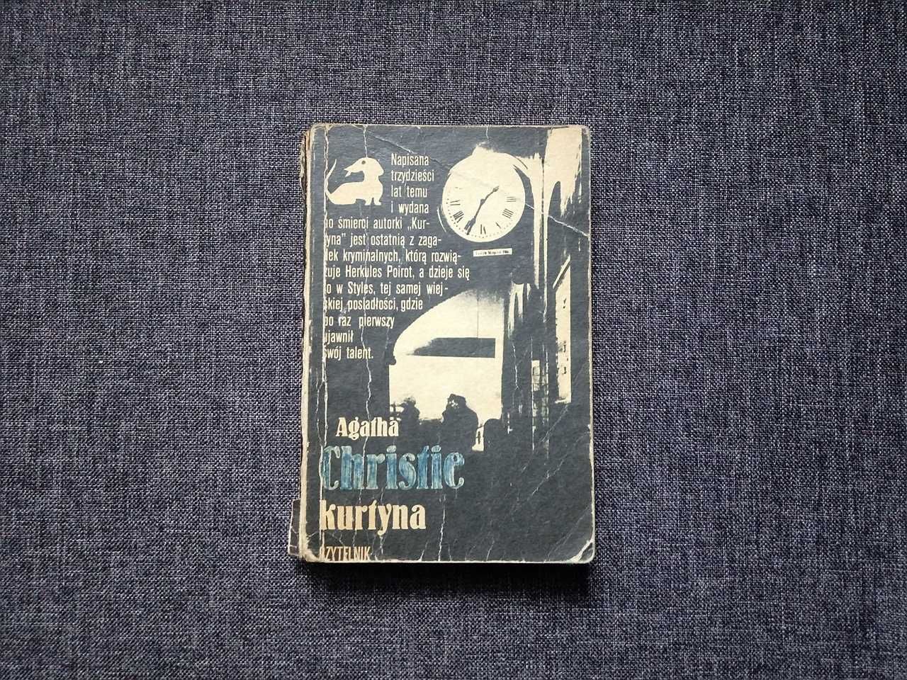 Agatha CHRISTIE "Kurtyna" Czytelnik 1978r