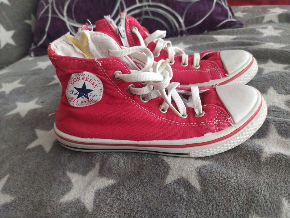 Trampki converse 32 czerwone