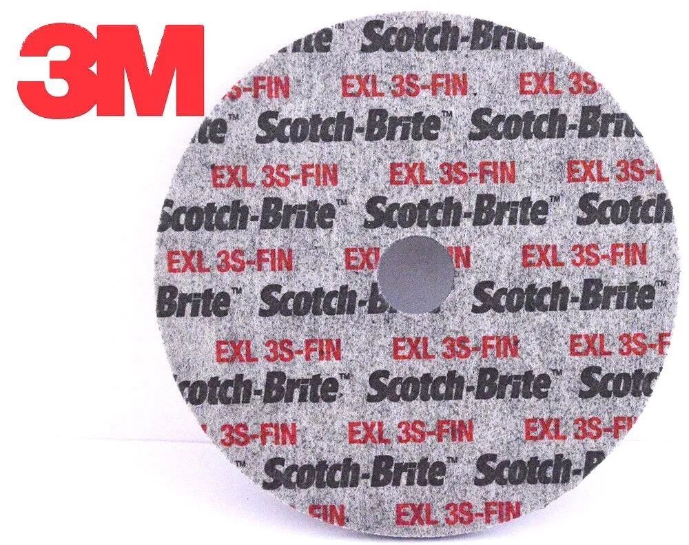 3M Scotch-Brite EXL 3S-FIN Ø125x6x22мм