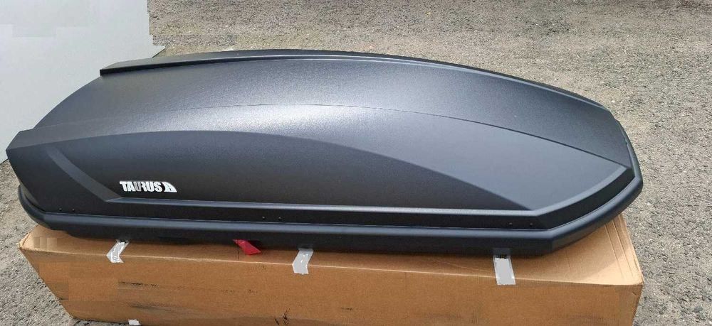 Box bagażnik dachowy Taurus Adventure 630 Nowy nieużywany Czarny Mat