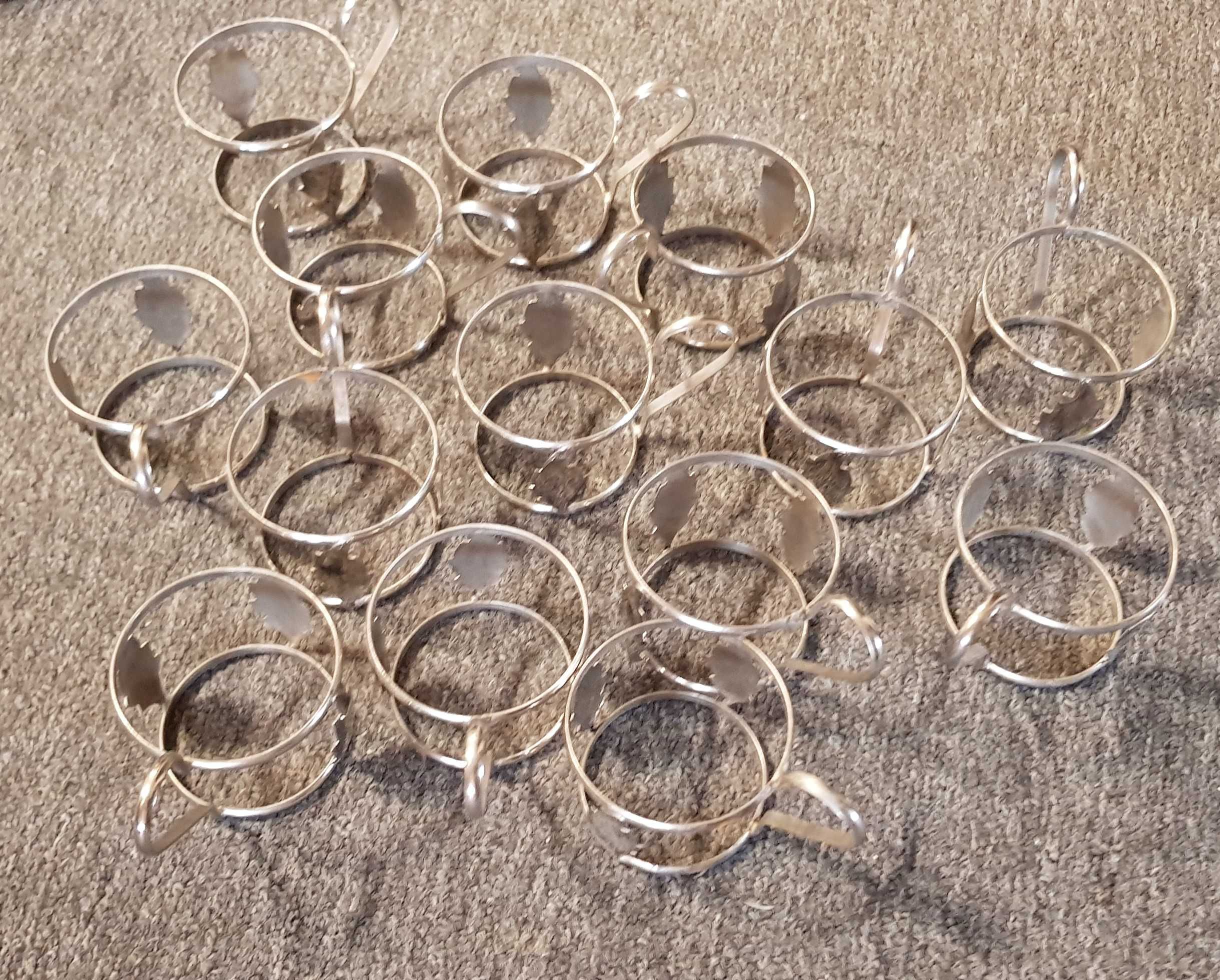 Komplet 12 podstakanników / koszyczki na szklanki