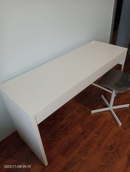 Białe Biurko 140/50