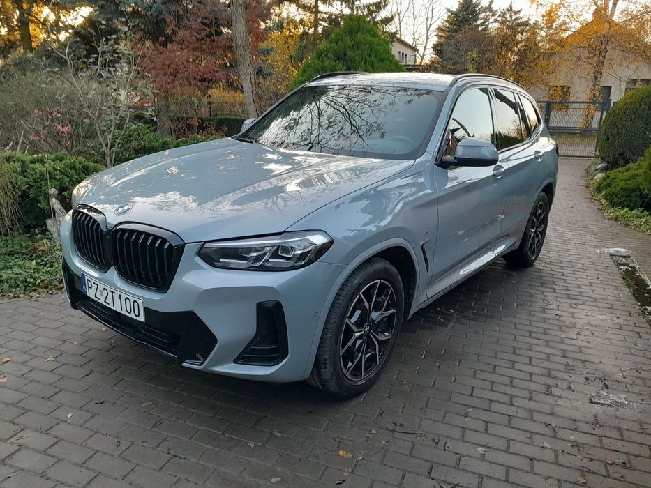 BMW X3 xDRIVE 30d M Sport, FV23%, bezwypadkowy, gwarancja ASO, hak, II koła