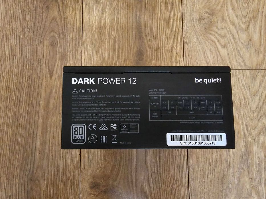 Sprzedam zasilacz be quiet! Dark Power 12 1000W