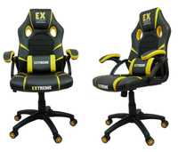 Fotel Gamingowy Extreme EX Black/Yellow
