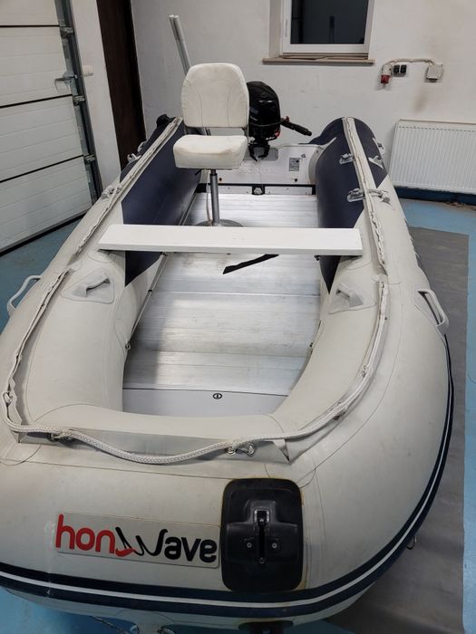 ponton HONDA HONWAVE T40 silnik wędkarski spining sum