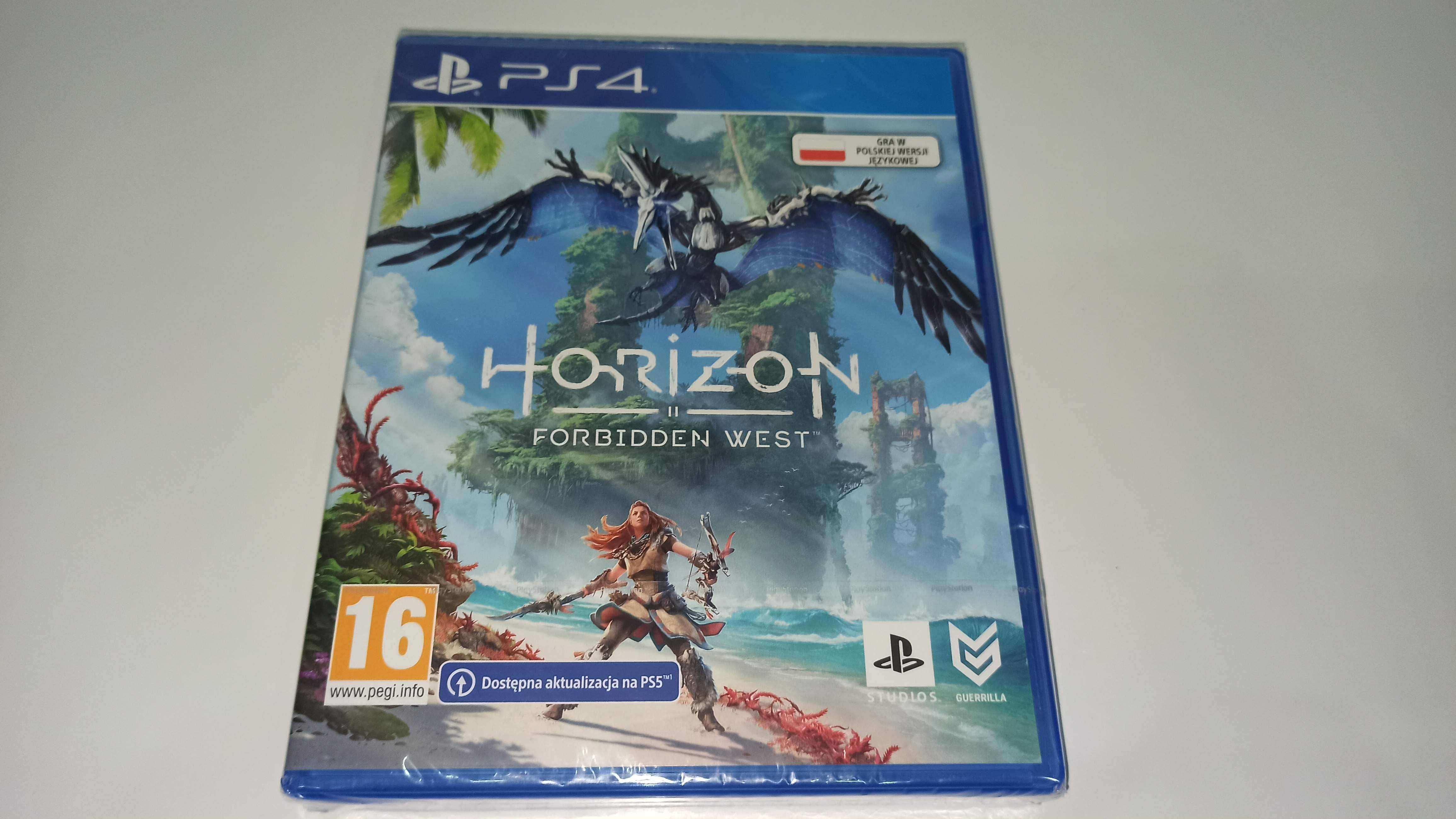 ps4 HORIZON FORBIDDEN WEST PL mówią po polsku Nowa! Folia!