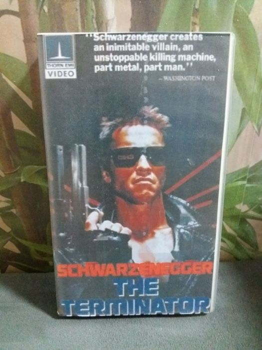 Видеокассеты с фильмами Терминатор.Відеокасети vhs