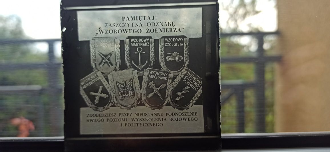 Unikat. Bardzo stare dwie fotografie na szkle