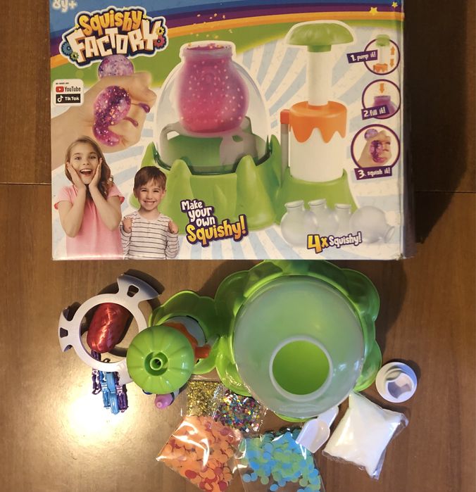 Squish Fabryka gniotków - zestaw bez baliników