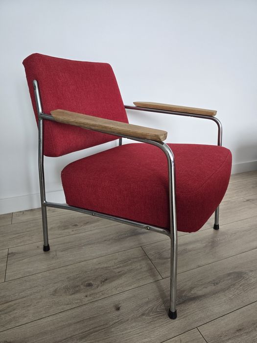 Fotel retro z lat 60 z Czechosłowacji