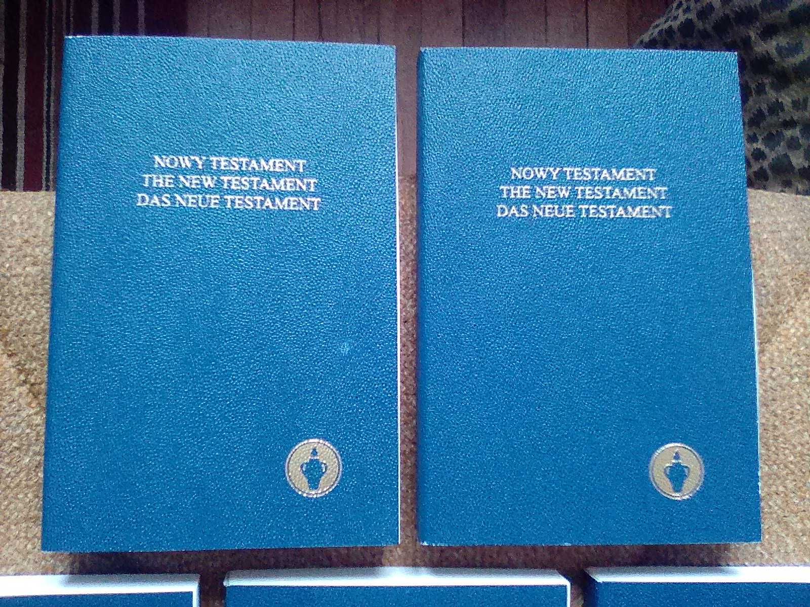 Nowy Testament Polsko-Angielsko-Niemiecki