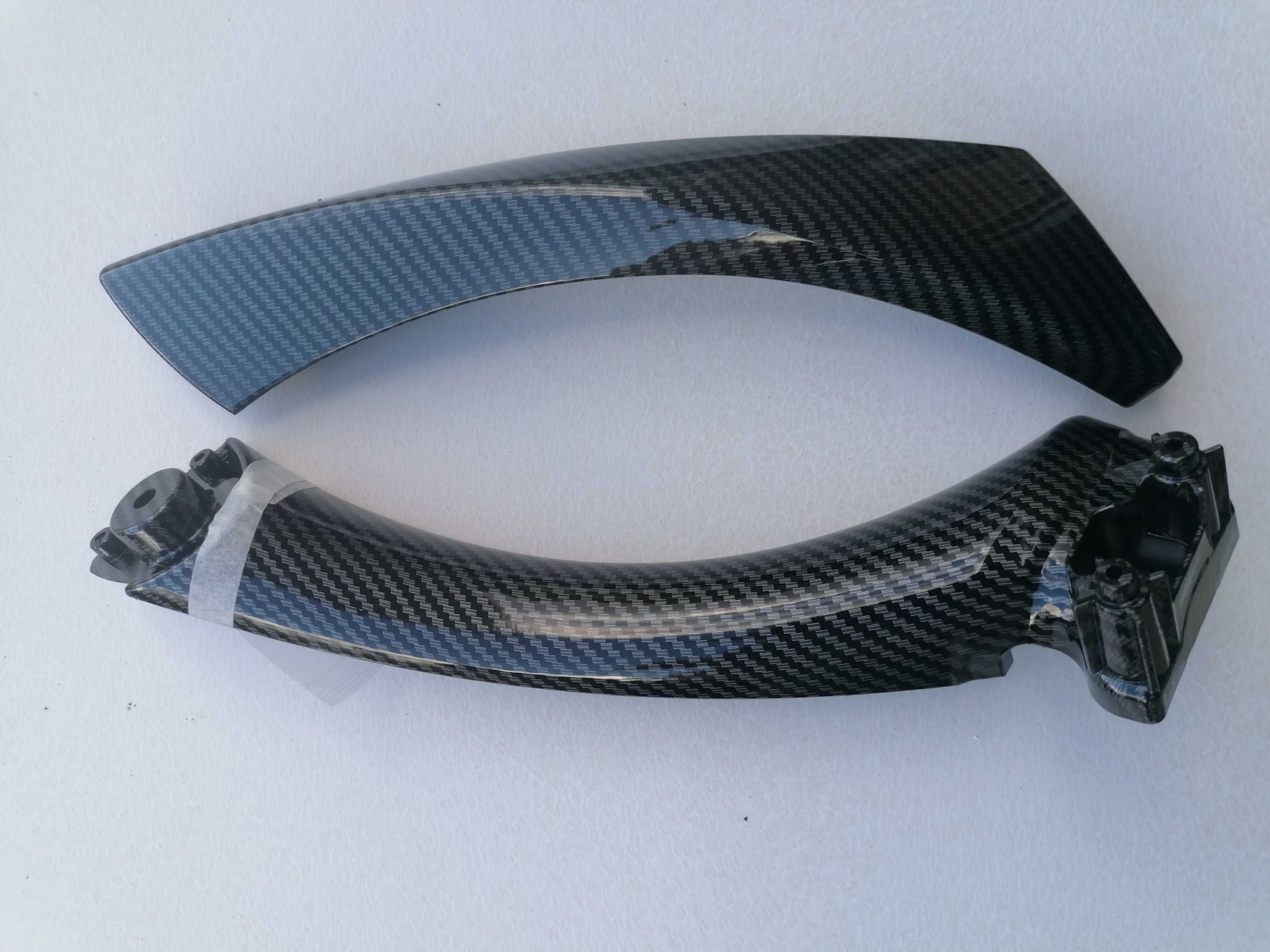 Puxador de Porta Interior Bmw Fibra de Carbono