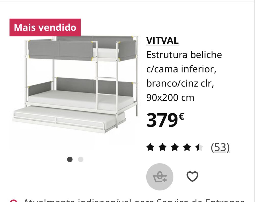 Beliche (3 camas) - Ikea