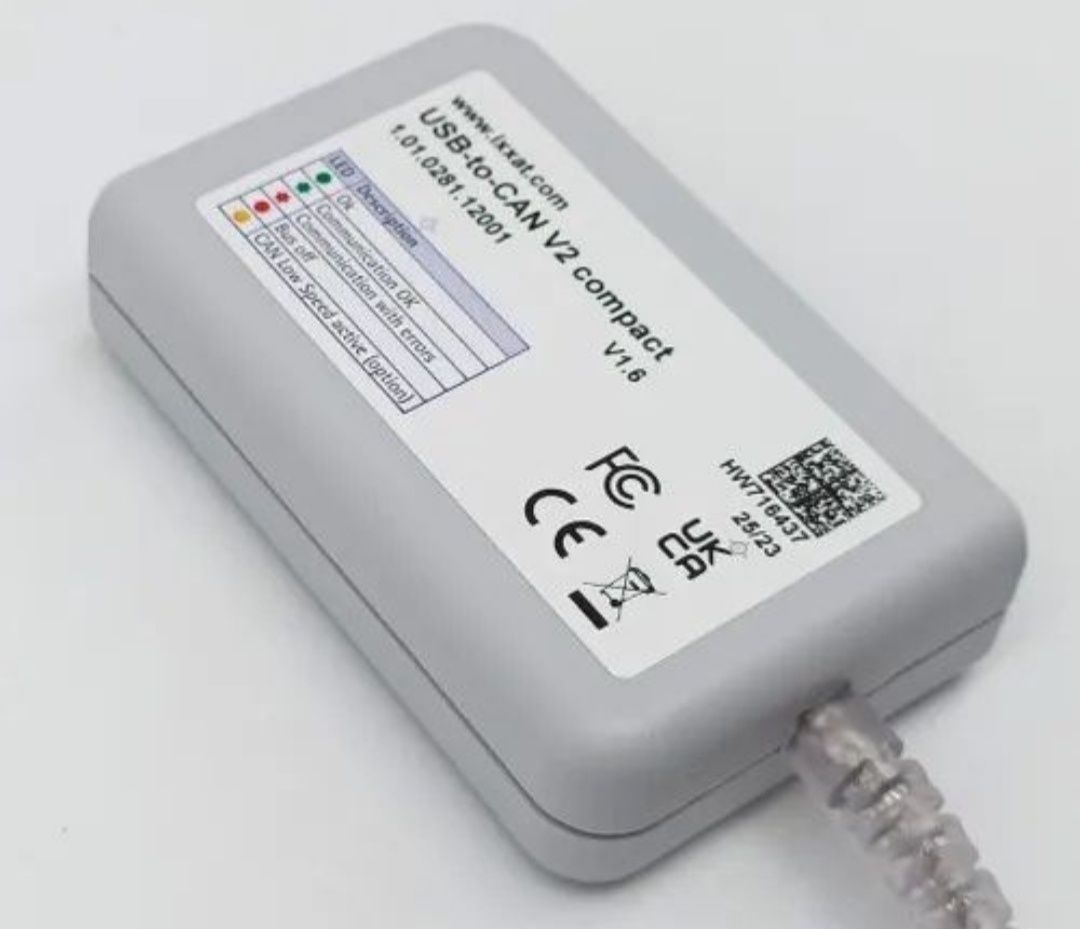 Ixxat USB-to-CAN V2 compact - 1.01.0281.12001