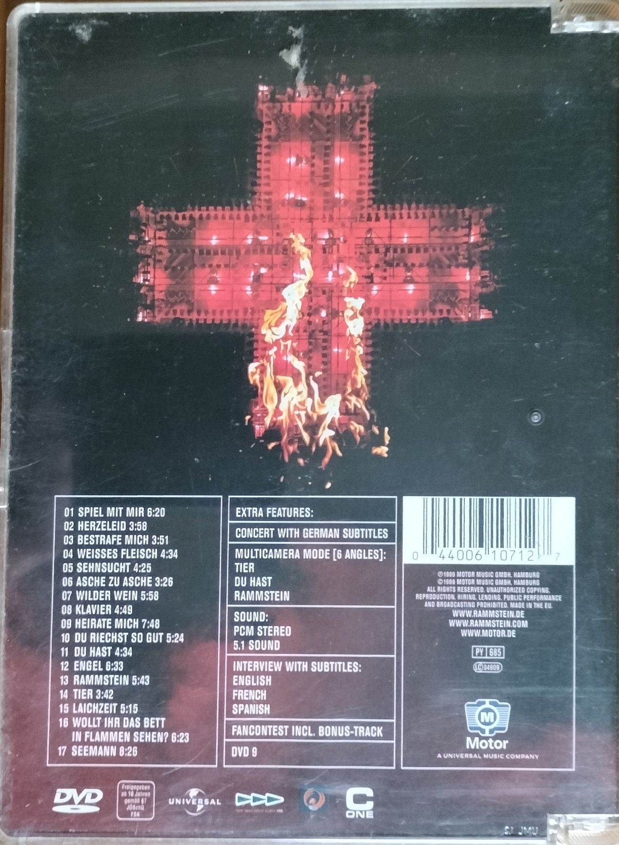Rammstein - Live Aus Berlin DVD
