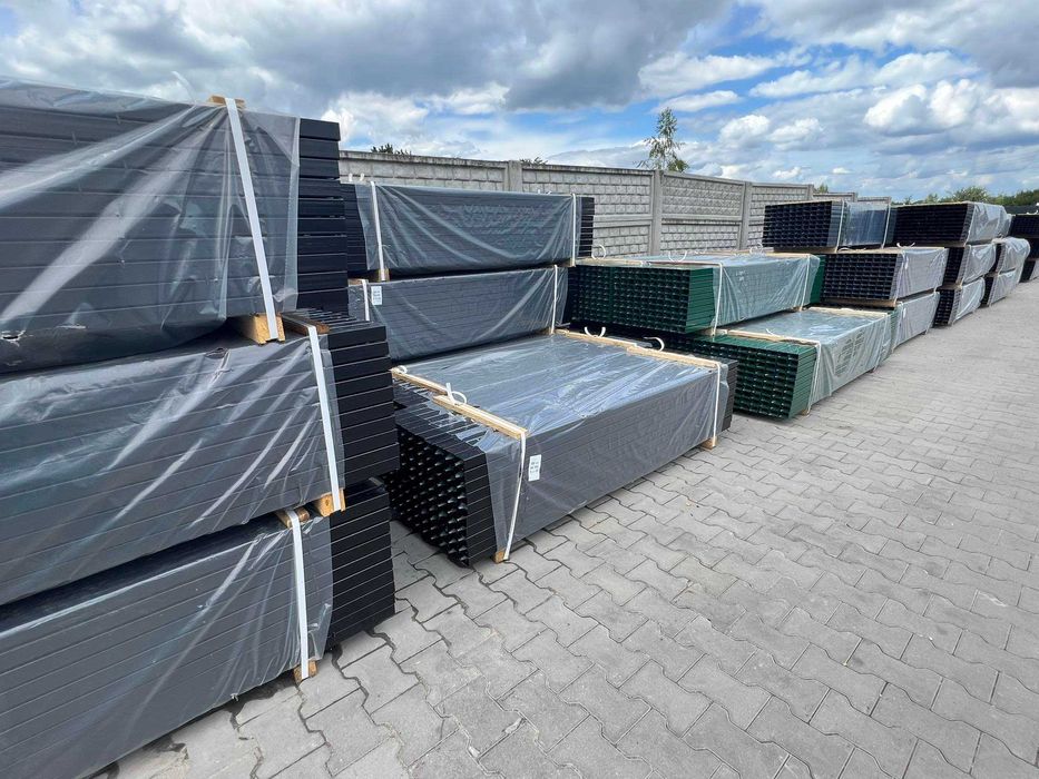 HIT ogrodzenia panelowe 3D z transportem cały komplet